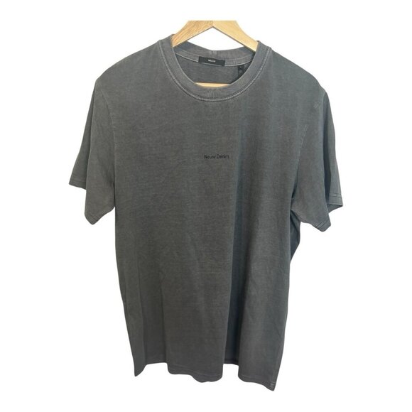 Neuw Denim Men’s Band Tee Size Medium Graphite Organic Cotton NWT - Picture 1 of 7